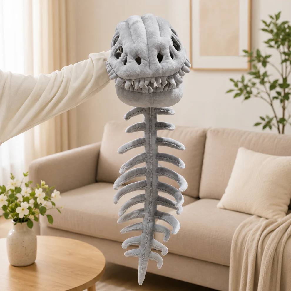 زي الديناصور الهيكلي - HugDino
